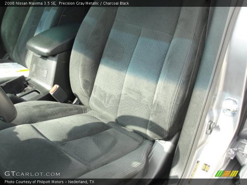 Precision Gray Metallic / Charcoal Black 2008 Nissan Maxima 3.5 SE