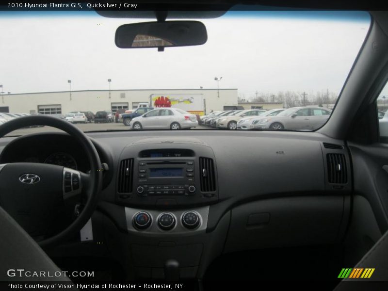 Quicksilver / Gray 2010 Hyundai Elantra GLS