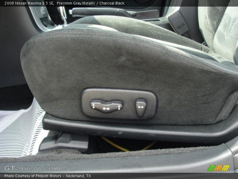 Precision Gray Metallic / Charcoal Black 2008 Nissan Maxima 3.5 SE