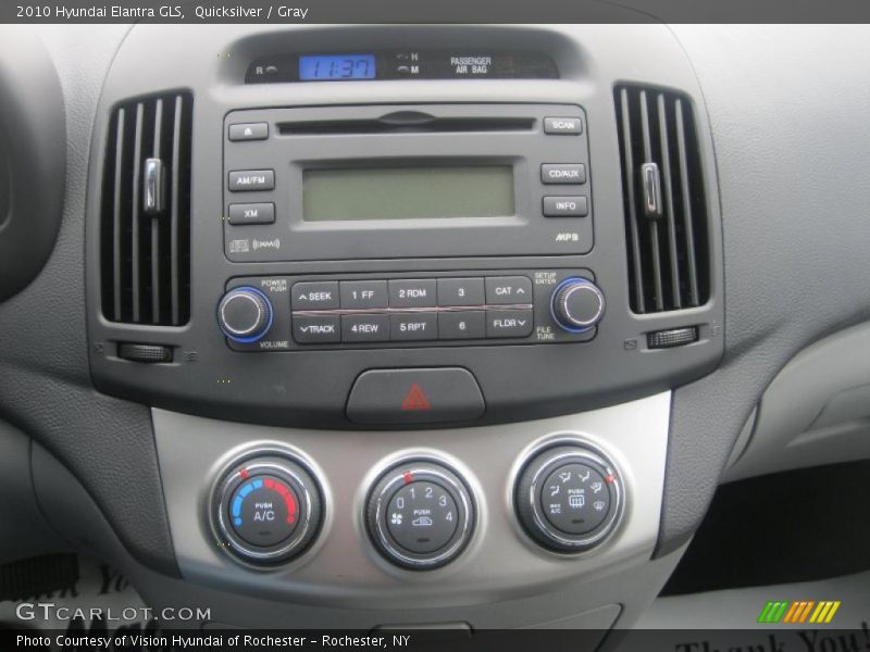 Quicksilver / Gray 2010 Hyundai Elantra GLS