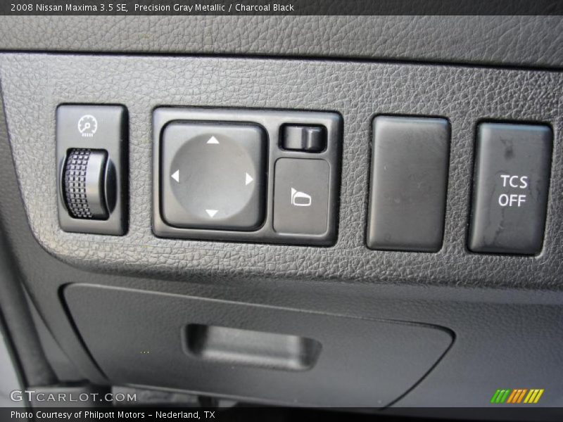 Precision Gray Metallic / Charcoal Black 2008 Nissan Maxima 3.5 SE