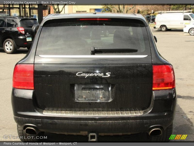 Black / Stone/Steel Grey 2006 Porsche Cayenne S