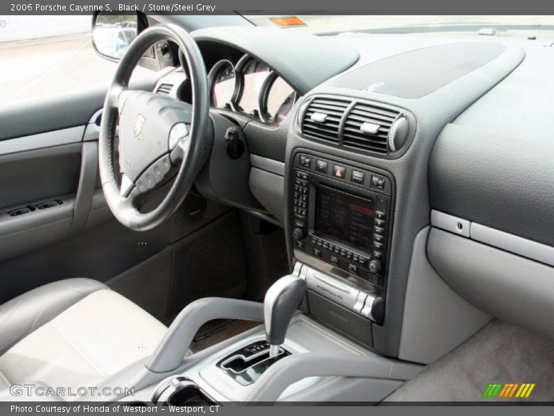 Black / Stone/Steel Grey 2006 Porsche Cayenne S