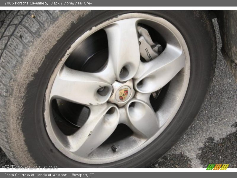 Black / Stone/Steel Grey 2006 Porsche Cayenne S