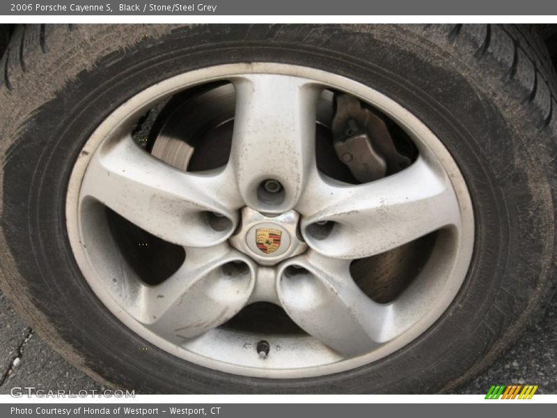 Black / Stone/Steel Grey 2006 Porsche Cayenne S