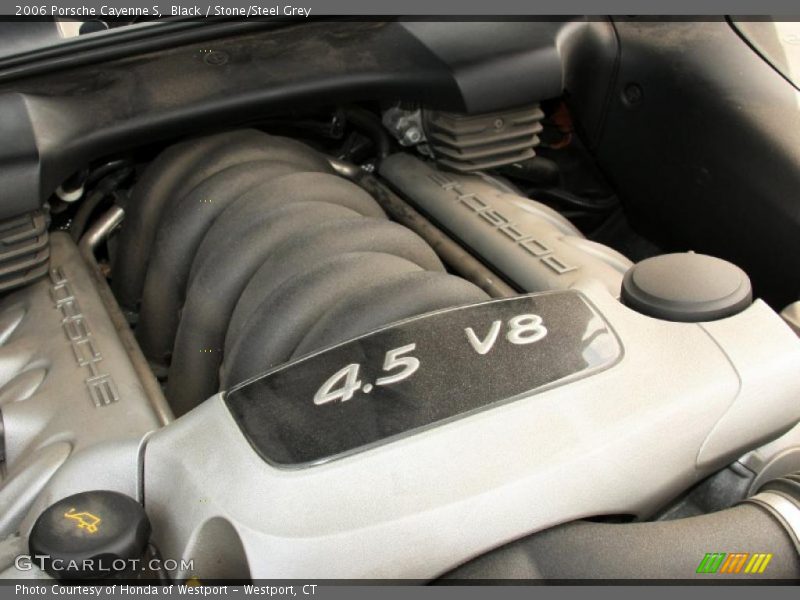 Black / Stone/Steel Grey 2006 Porsche Cayenne S