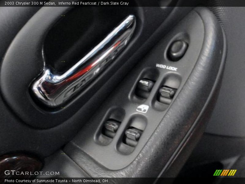Inferno Red Pearlcoat / Dark Slate Gray 2003 Chrysler 300 M Sedan