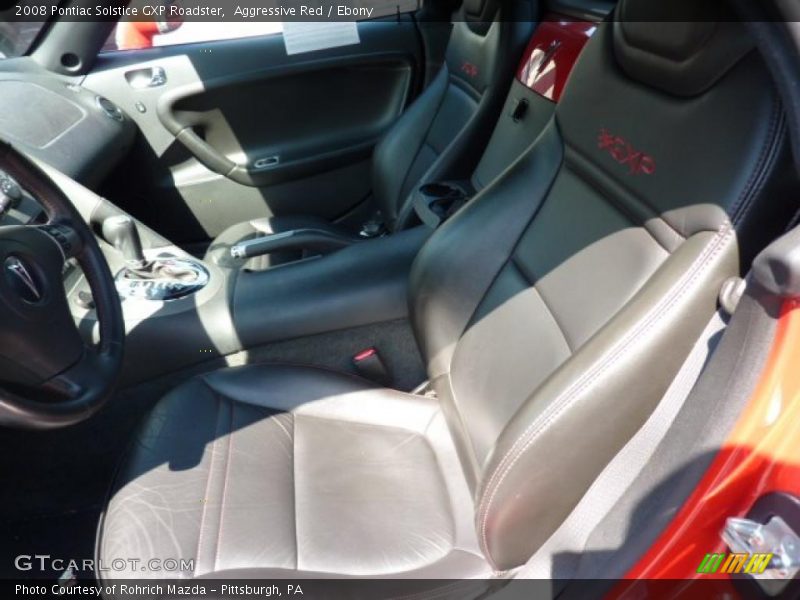 Aggressive Red / Ebony 2008 Pontiac Solstice GXP Roadster