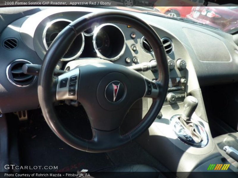 Aggressive Red / Ebony 2008 Pontiac Solstice GXP Roadster