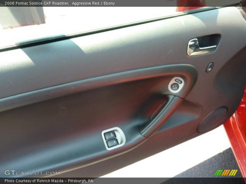Aggressive Red / Ebony 2008 Pontiac Solstice GXP Roadster