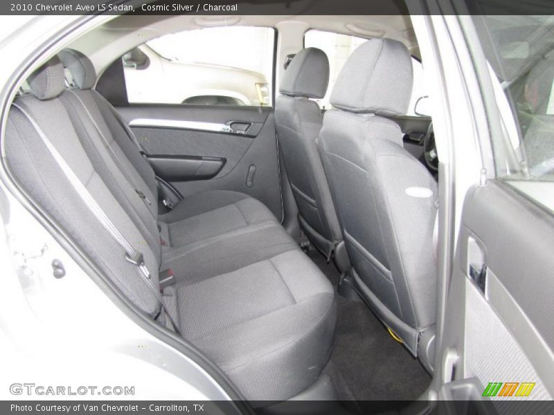 Cosmic Silver / Charcoal 2010 Chevrolet Aveo LS Sedan