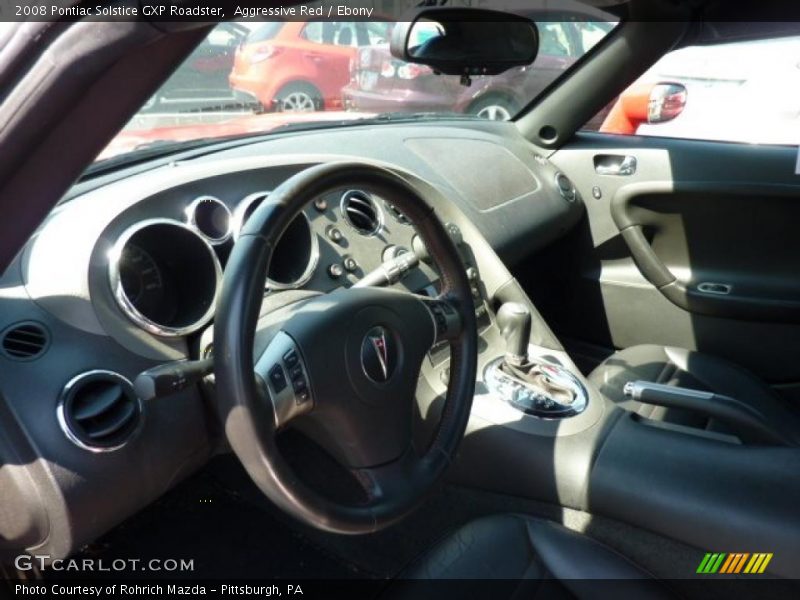 Aggressive Red / Ebony 2008 Pontiac Solstice GXP Roadster
