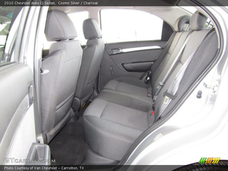 Cosmic Silver / Charcoal 2010 Chevrolet Aveo LS Sedan