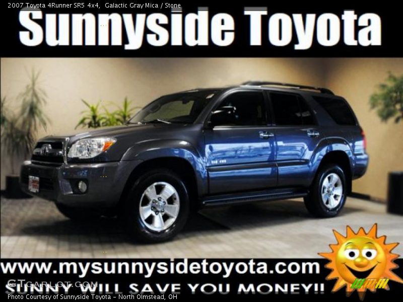 Galactic Gray Mica / Stone 2007 Toyota 4Runner SR5 4x4