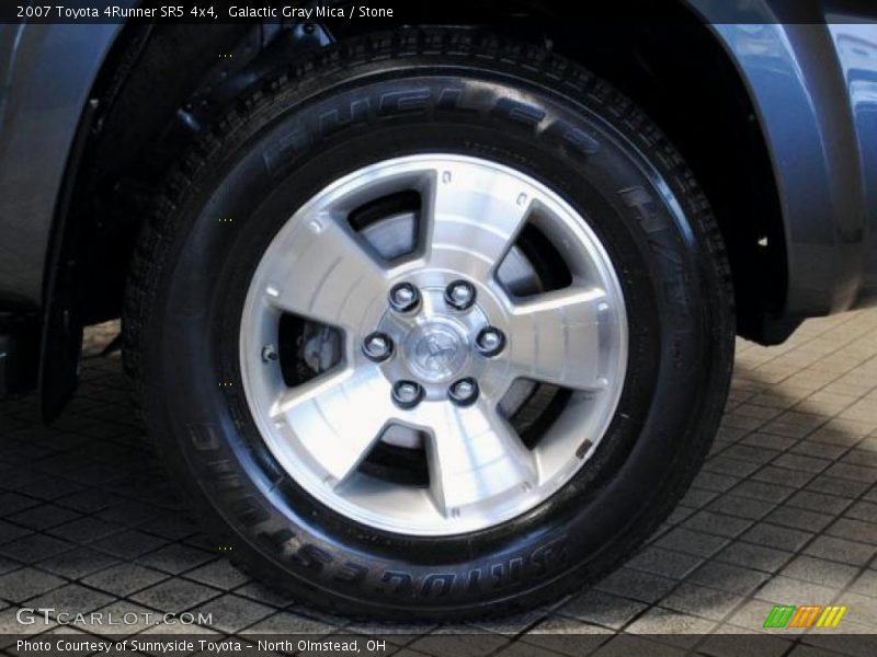 Galactic Gray Mica / Stone 2007 Toyota 4Runner SR5 4x4
