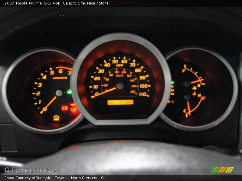 Galactic Gray Mica / Stone 2007 Toyota 4Runner SR5 4x4