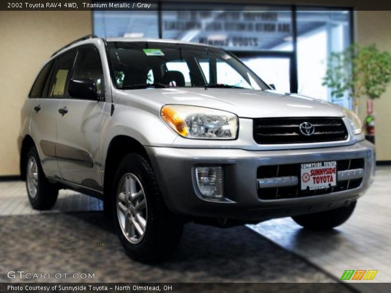 Titanium Metallic / Gray 2002 Toyota RAV4 4WD