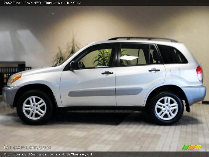 Titanium Metallic / Gray 2002 Toyota RAV4 4WD
