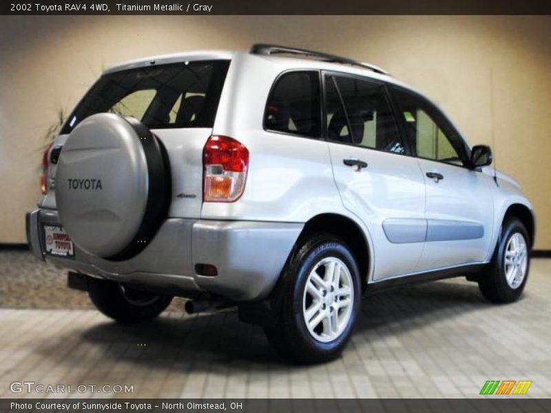 Titanium Metallic / Gray 2002 Toyota RAV4 4WD
