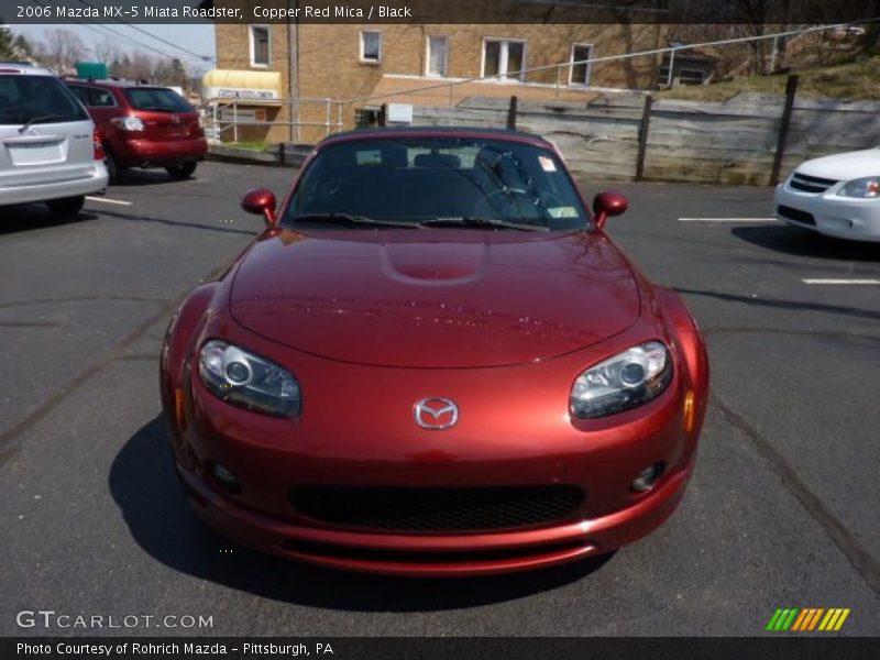 Copper Red Mica / Black 2006 Mazda MX-5 Miata Roadster