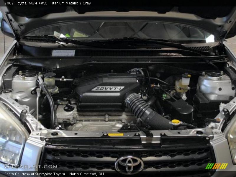 Titanium Metallic / Gray 2002 Toyota RAV4 4WD