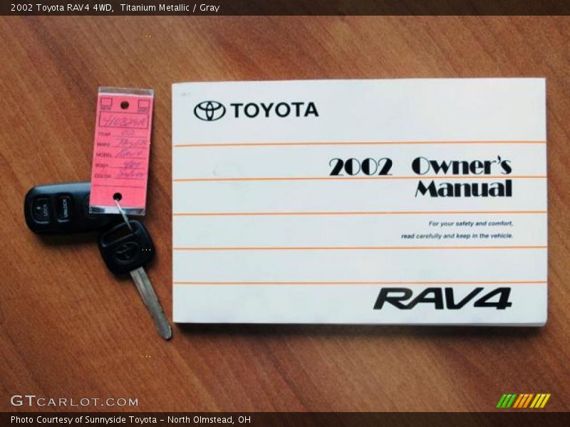 Titanium Metallic / Gray 2002 Toyota RAV4 4WD