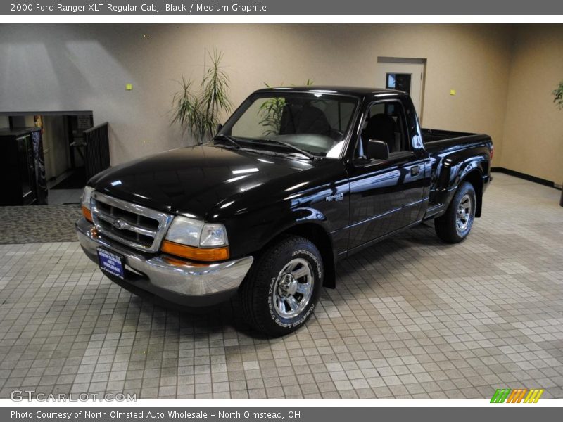 Black / Medium Graphite 2000 Ford Ranger XLT Regular Cab