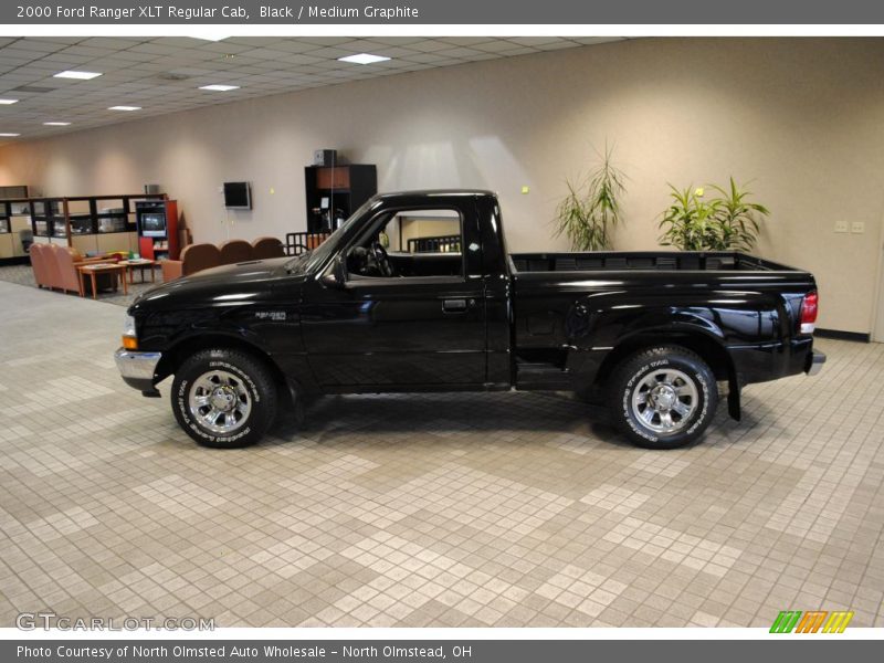 Black / Medium Graphite 2000 Ford Ranger XLT Regular Cab
