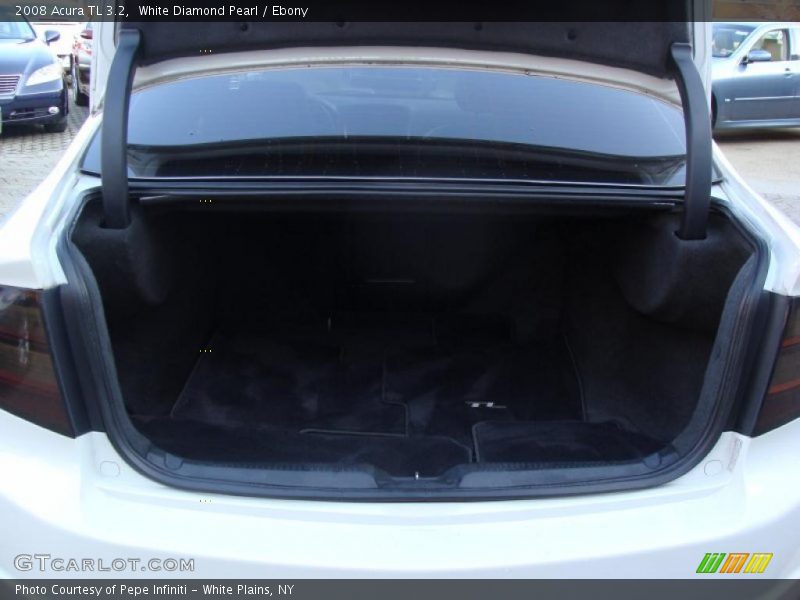 White Diamond Pearl / Ebony 2008 Acura TL 3.2