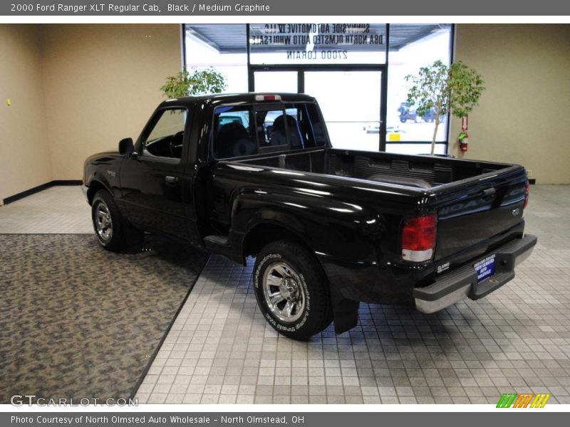 Black / Medium Graphite 2000 Ford Ranger XLT Regular Cab
