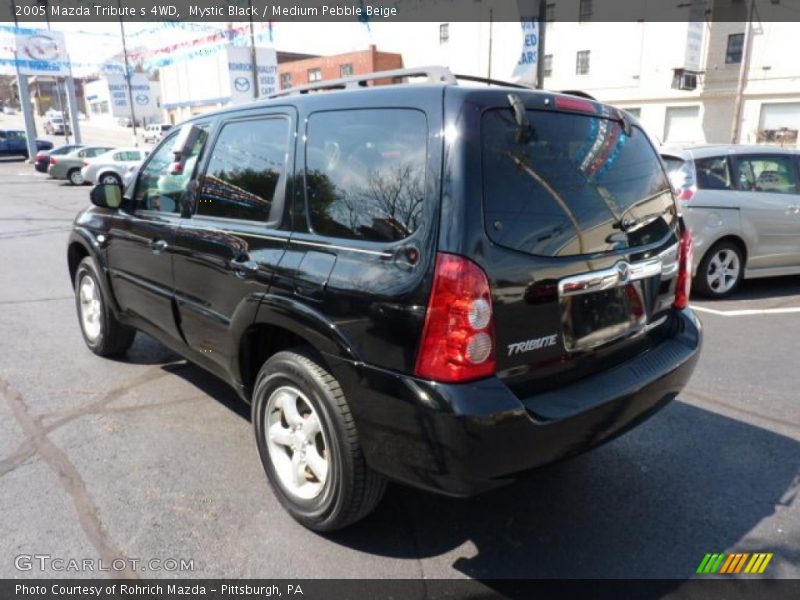 Mystic Black / Medium Pebble Beige 2005 Mazda Tribute s 4WD