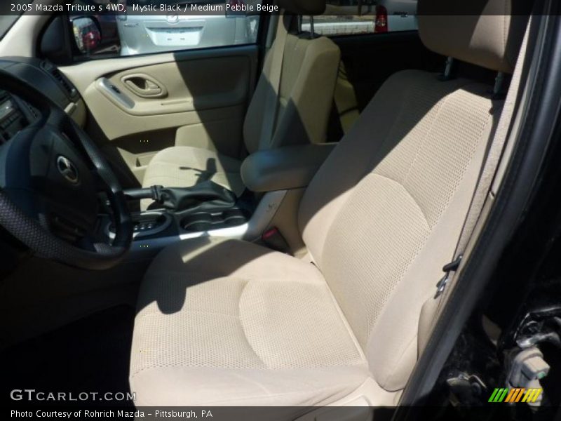 Mystic Black / Medium Pebble Beige 2005 Mazda Tribute s 4WD