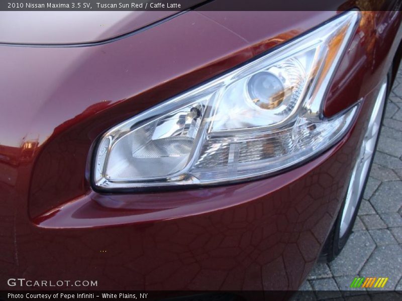 Tuscan Sun Red / Caffe Latte 2010 Nissan Maxima 3.5 SV