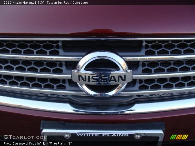 Tuscan Sun Red / Caffe Latte 2010 Nissan Maxima 3.5 SV