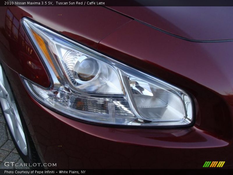 Tuscan Sun Red / Caffe Latte 2010 Nissan Maxima 3.5 SV