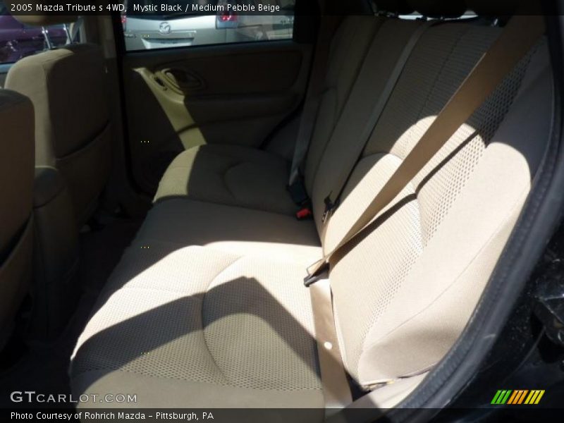 Mystic Black / Medium Pebble Beige 2005 Mazda Tribute s 4WD