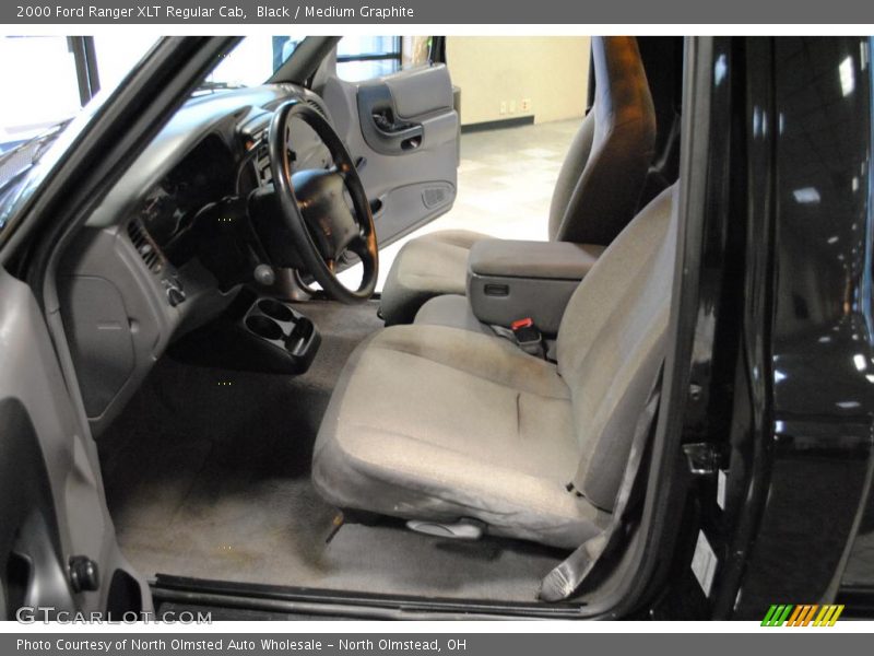 Black / Medium Graphite 2000 Ford Ranger XLT Regular Cab