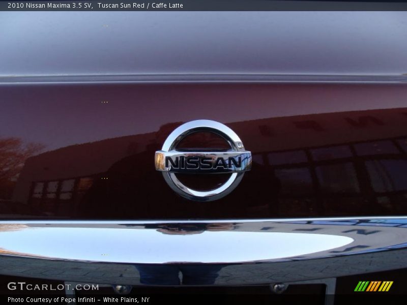 Tuscan Sun Red / Caffe Latte 2010 Nissan Maxima 3.5 SV