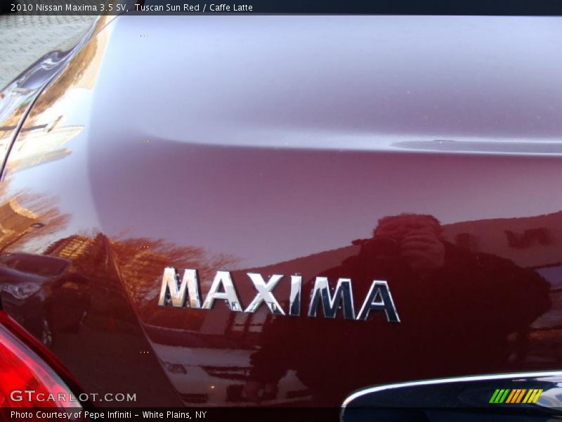 Tuscan Sun Red / Caffe Latte 2010 Nissan Maxima 3.5 SV