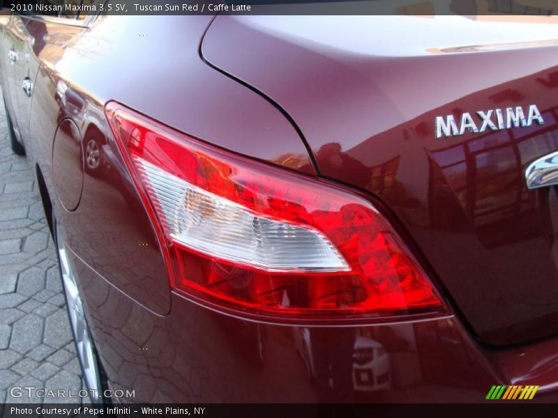 Tuscan Sun Red / Caffe Latte 2010 Nissan Maxima 3.5 SV