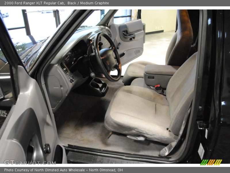 Black / Medium Graphite 2000 Ford Ranger XLT Regular Cab