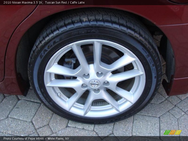 Tuscan Sun Red / Caffe Latte 2010 Nissan Maxima 3.5 SV