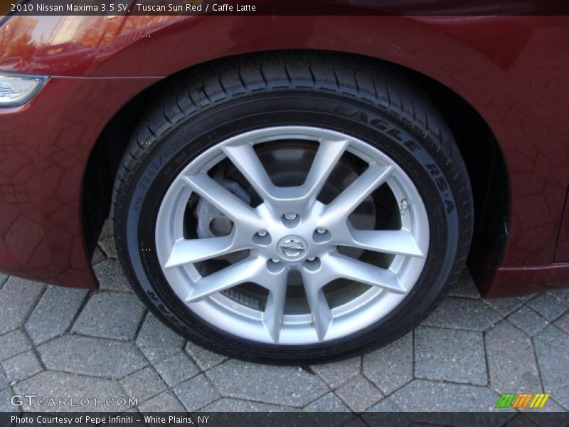 Tuscan Sun Red / Caffe Latte 2010 Nissan Maxima 3.5 SV