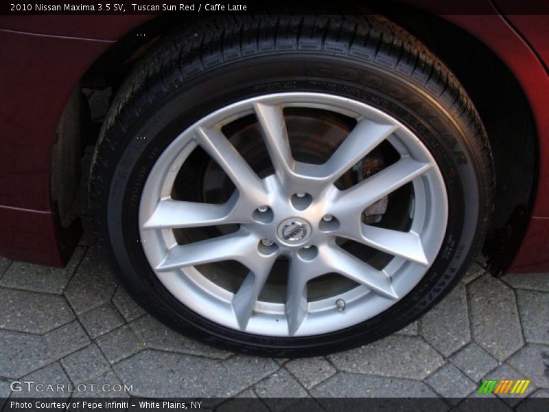 Tuscan Sun Red / Caffe Latte 2010 Nissan Maxima 3.5 SV
