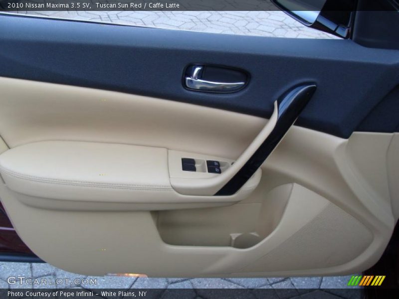 Tuscan Sun Red / Caffe Latte 2010 Nissan Maxima 3.5 SV