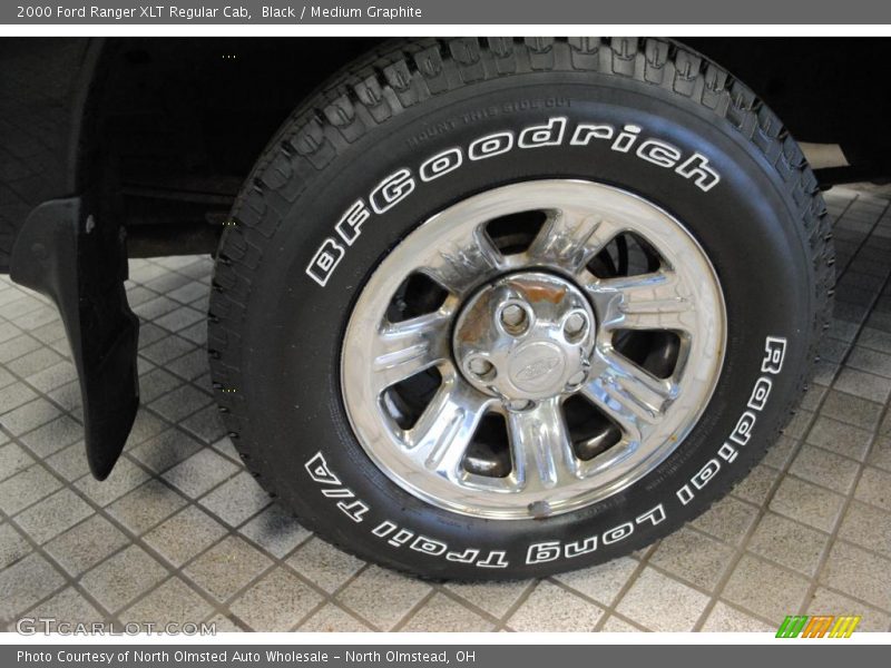 Black / Medium Graphite 2000 Ford Ranger XLT Regular Cab