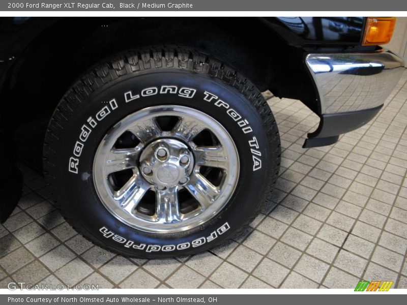 Black / Medium Graphite 2000 Ford Ranger XLT Regular Cab