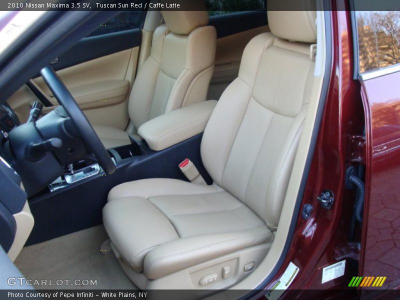 Tuscan Sun Red / Caffe Latte 2010 Nissan Maxima 3.5 SV