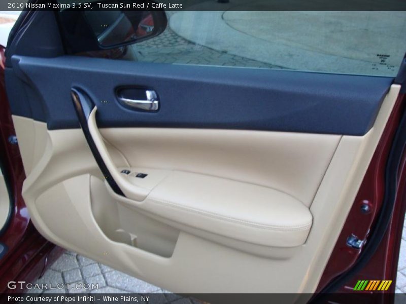 Tuscan Sun Red / Caffe Latte 2010 Nissan Maxima 3.5 SV