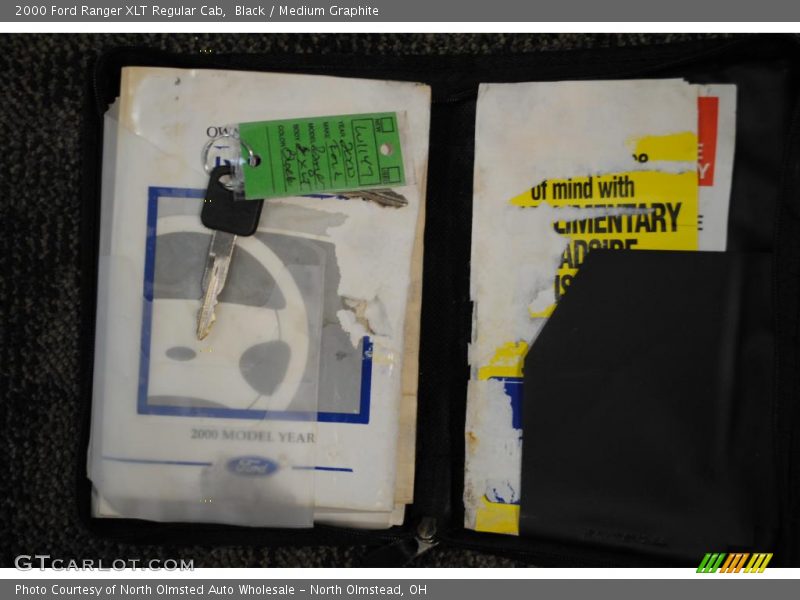 Black / Medium Graphite 2000 Ford Ranger XLT Regular Cab
